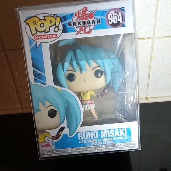 Funko Pop Bakugan Runo Misaki Vinyl Figure - Picture 1 of 3